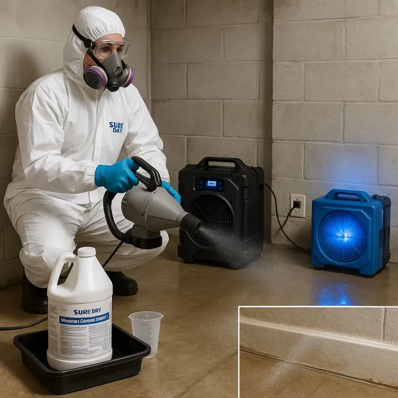 Sanitization and Odor Removal process in Montgomery County, IN