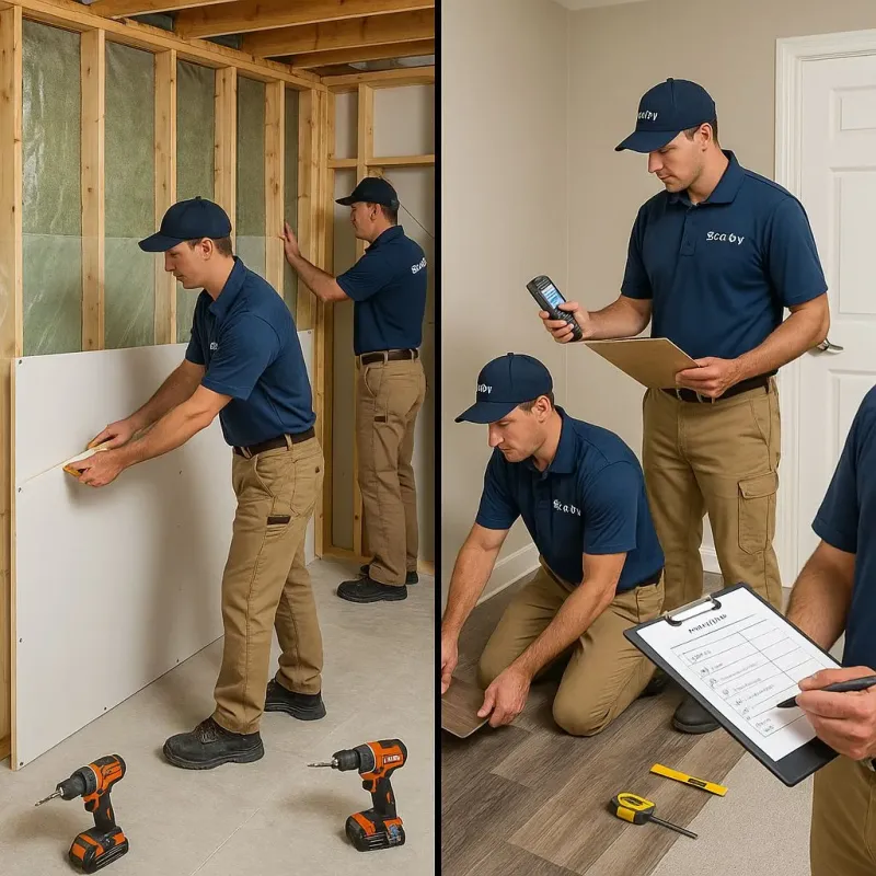 Repairs and Reconstruction process in Montgomery County, IN